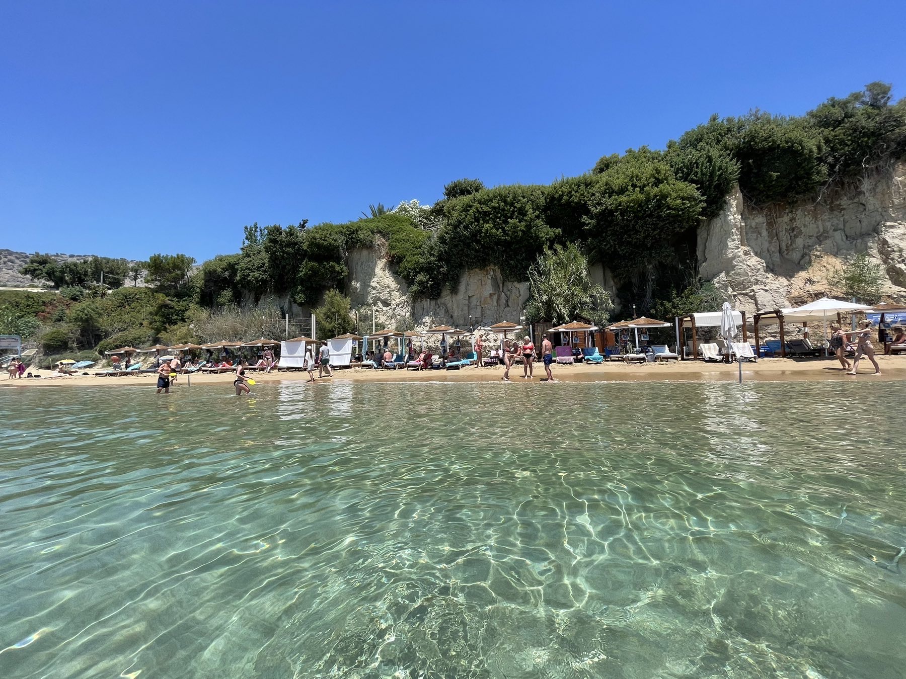 An Amazing beach in Heart of Pefkos